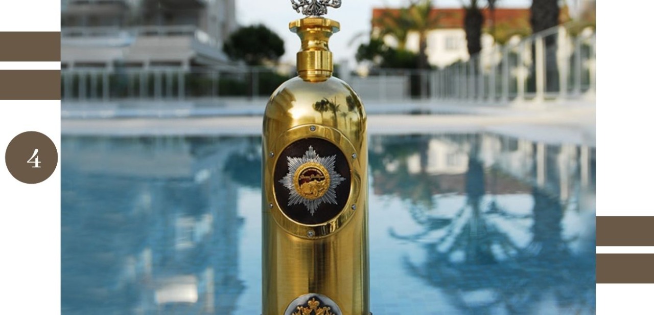 the biography pen Russo-Baltique Vodka - $1.35 Million