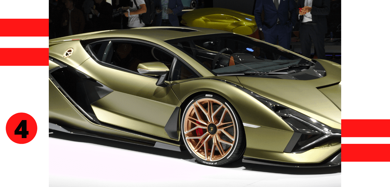 The bipography pen Lamborghini Sian