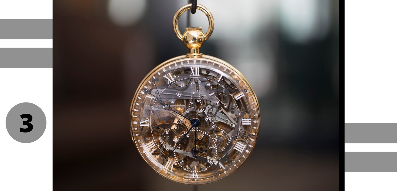 The biography pen Breguet Marie-Antoinette Grande Complication Pocket Watch