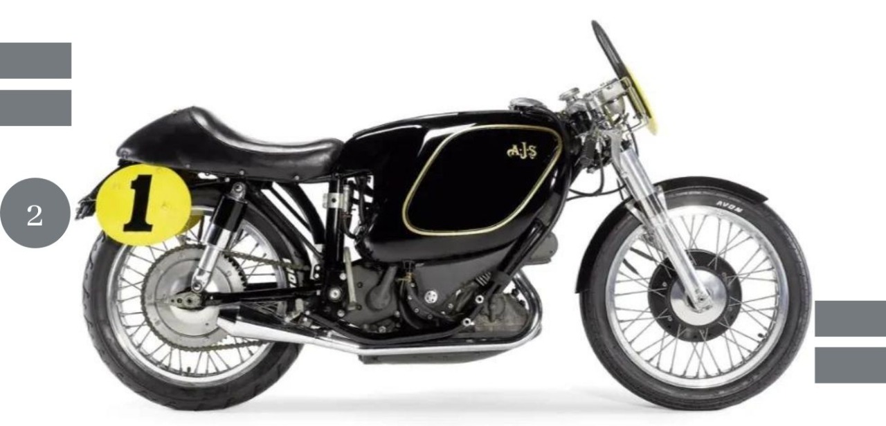 the Biography pen 1949 E90 AJS Porcupine $7 Million