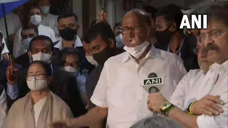 Mamata Banerjee After Sharad Pawar Meet: 'There is No UPA' Mamta Banerjee with Sharad Pawar