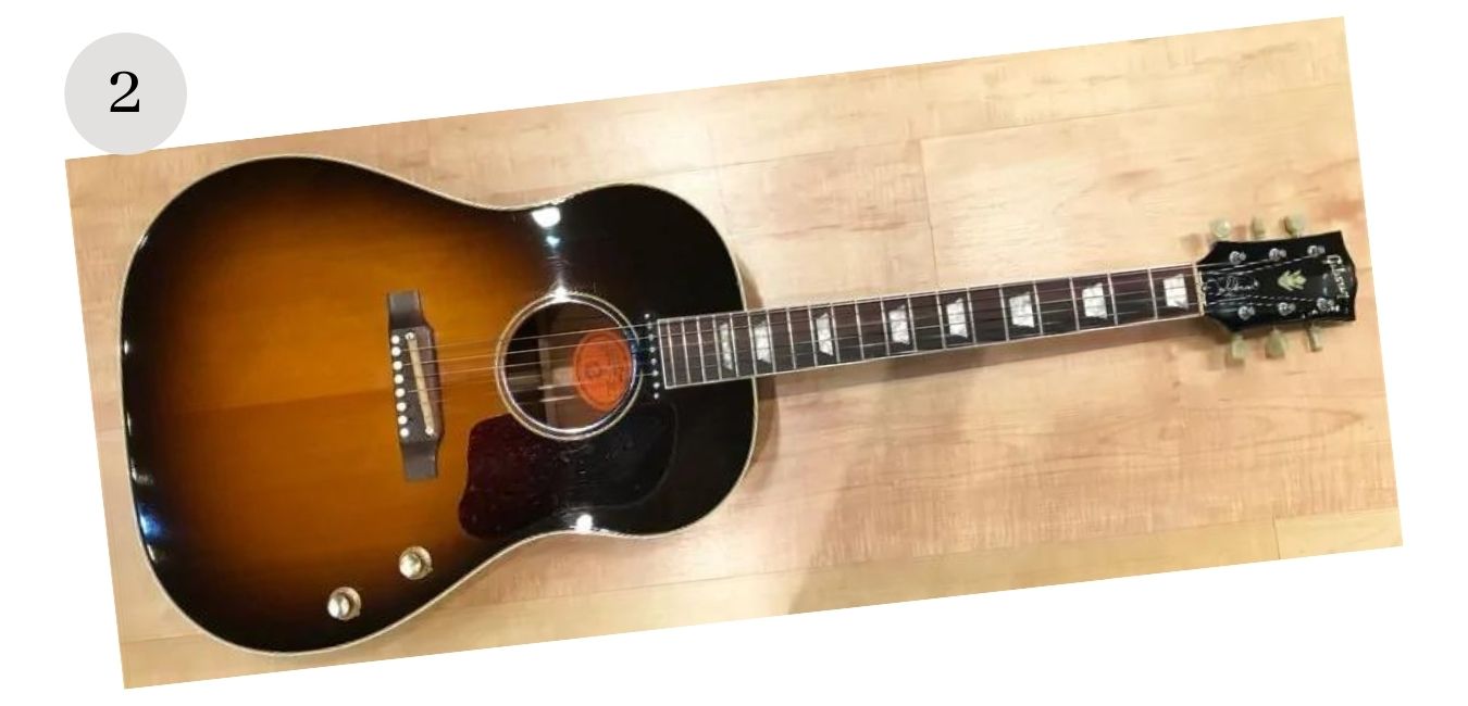 The Biography Pen John Lennon's 1962 Gibson J-160E Acoustic-Electric -Price: $2.4 million