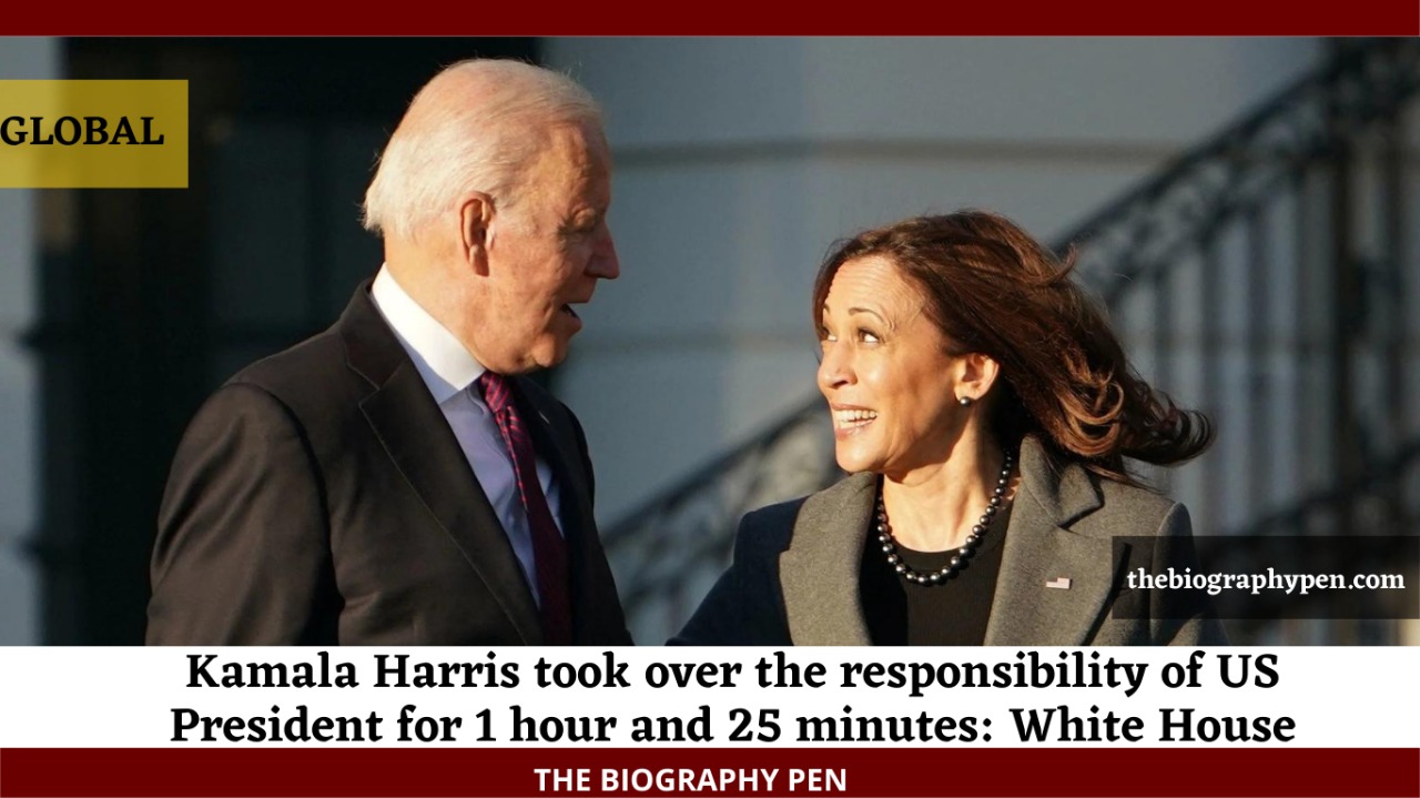 The biography pen Kamala Harris