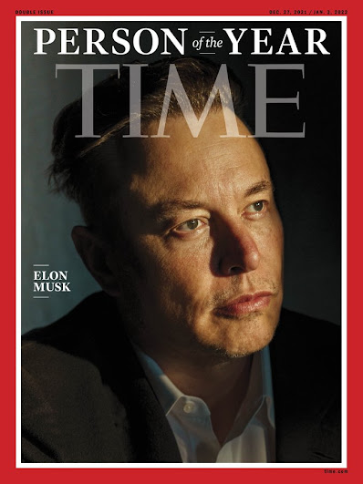 Elon Musk: Time's Person of the Year 2021 Elon Musk